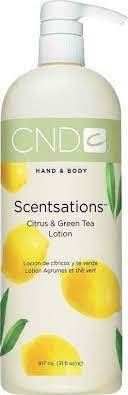 CND SCENTSATIONS CITRUS & GREEN TEA 31OZ